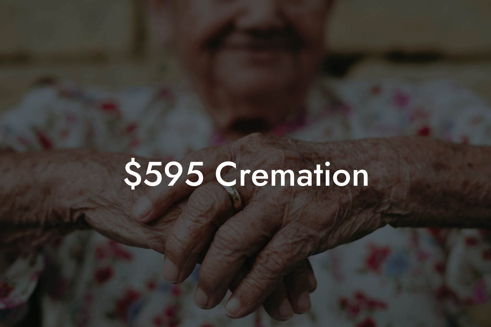 $595 Cremation