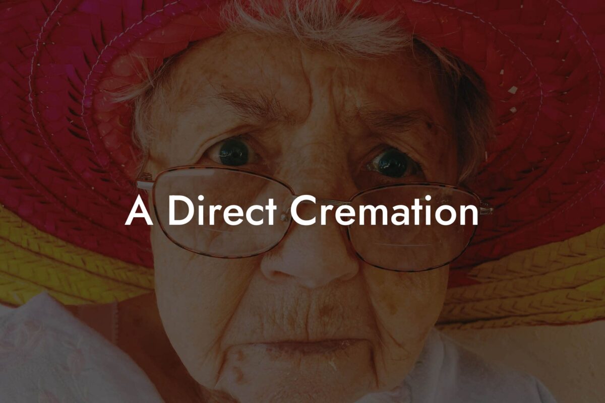 A Direct Cremation