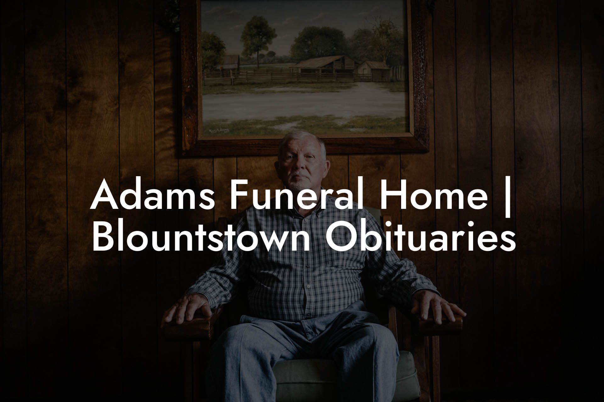 Adams Funeral Home | Blountstown Obituaries