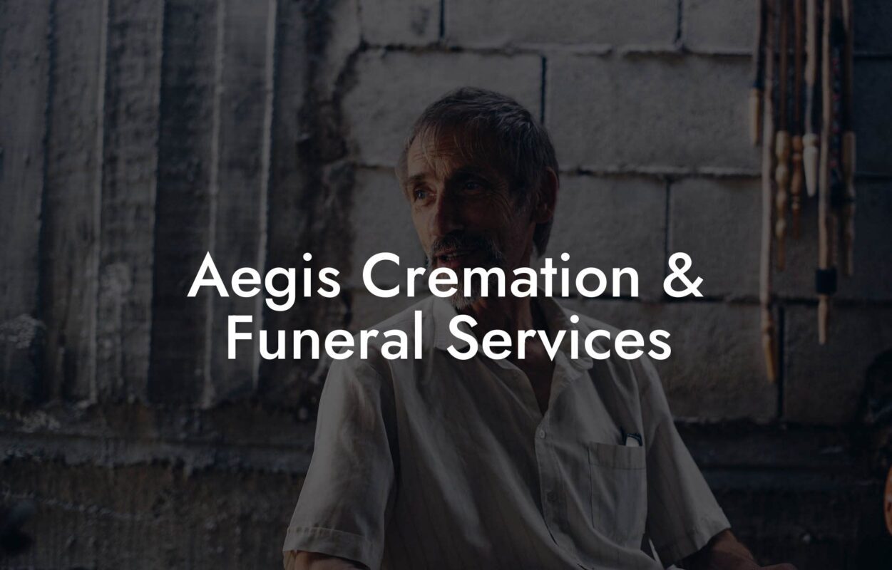Aegis Cremation & Funeral Services