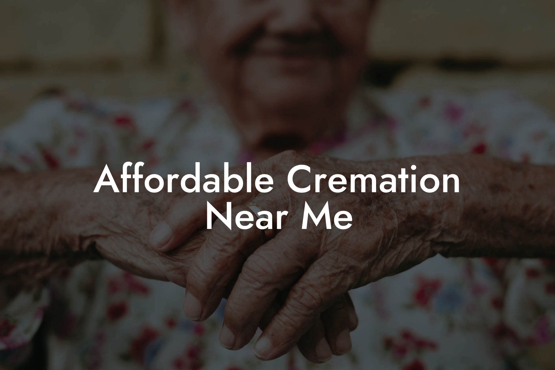 Affordable Cremation Near Me