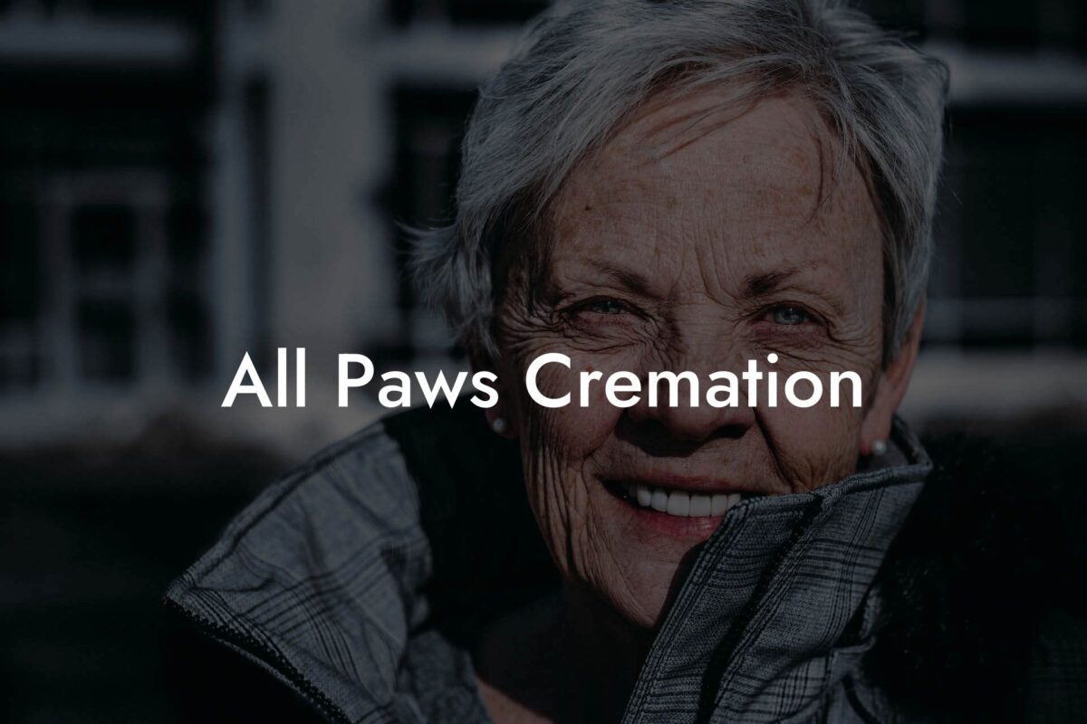 All Paws Cremation