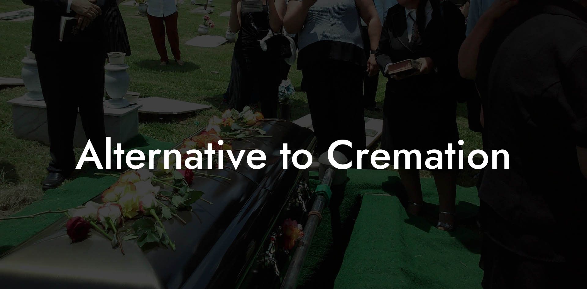 Alternative to Cremation