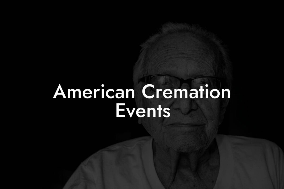 American Cremation Events