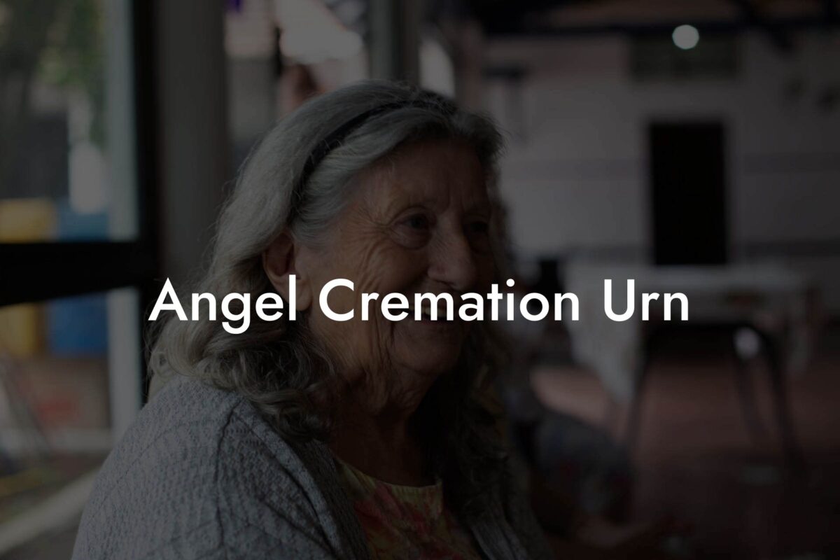 Angel Cremation Urn