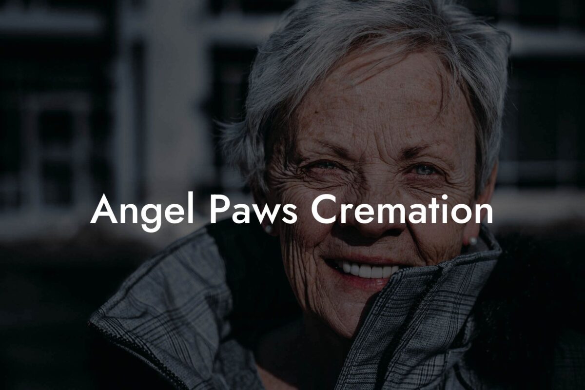 Angel Paws Cremation