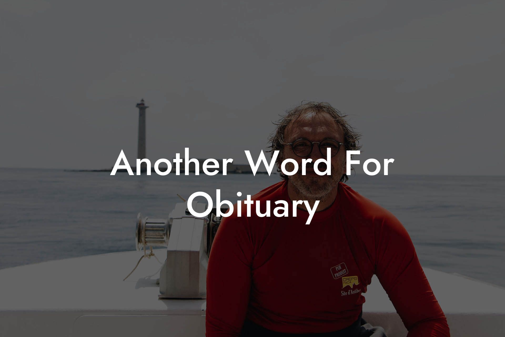 Another Word For Obituary