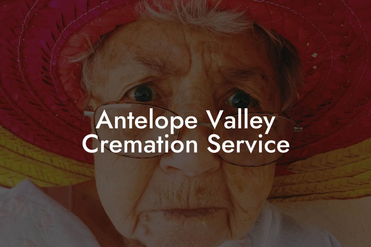 Antelope Valley Cremation Service