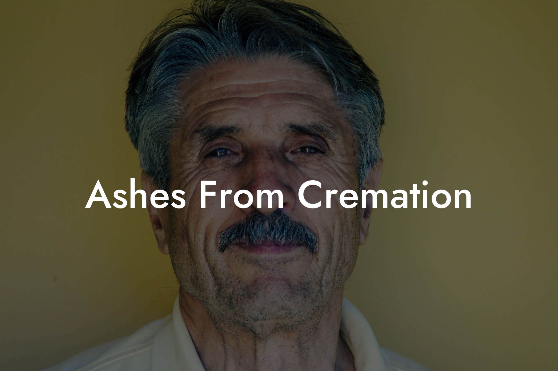 Ashes From Cremation