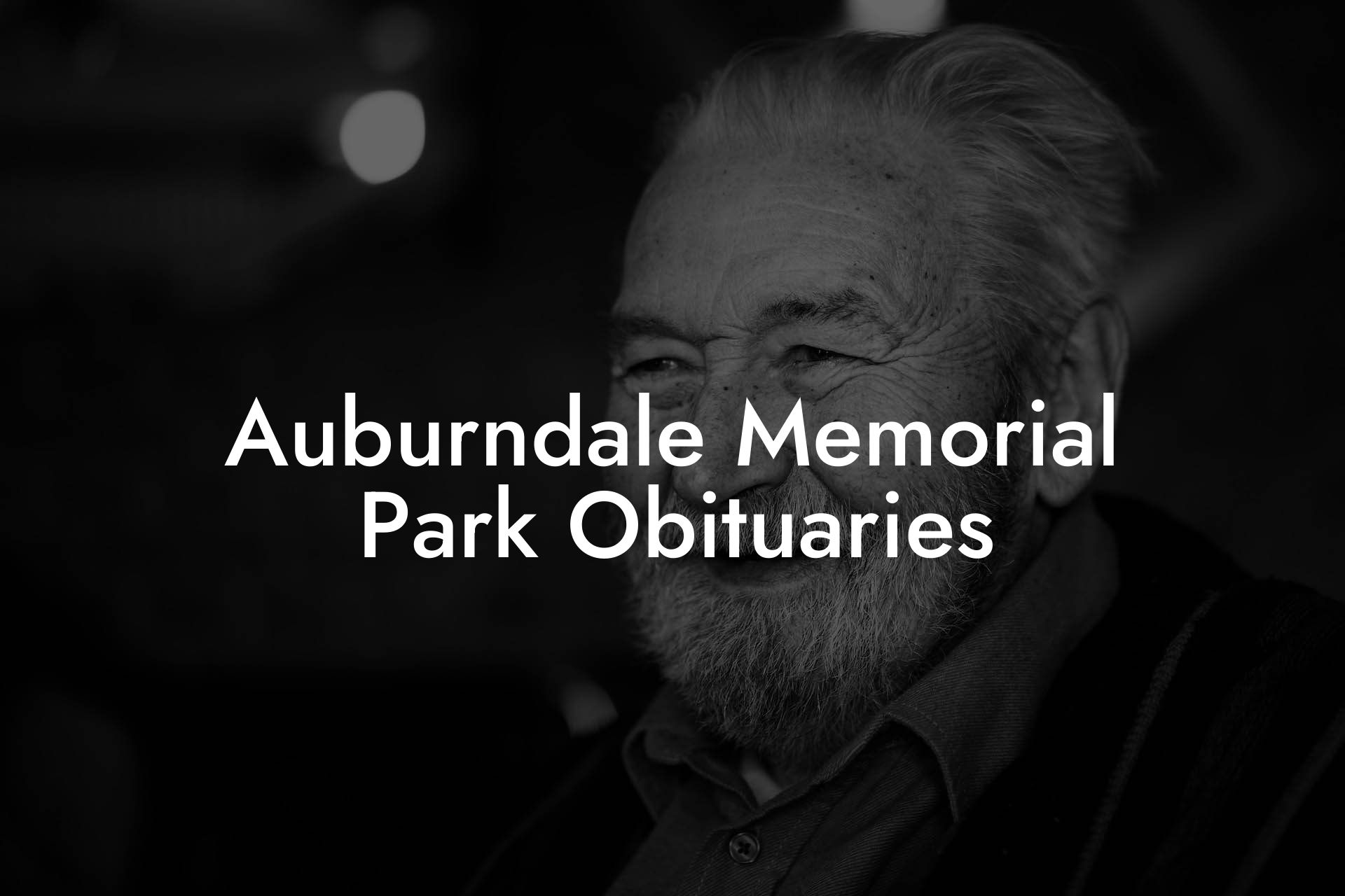 Auburndale Memorial Park Obituaries