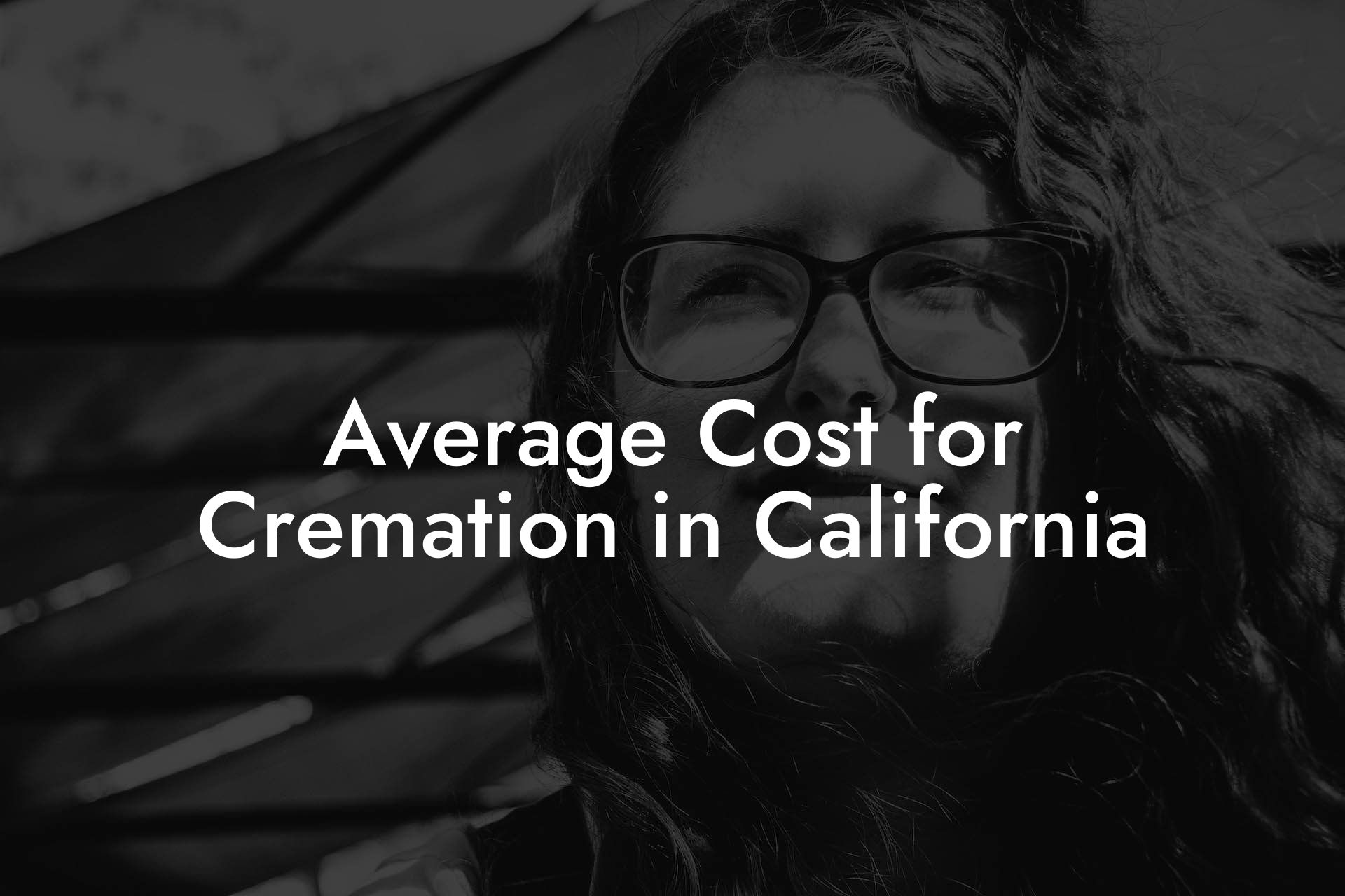 Average Cost for Cremation in California