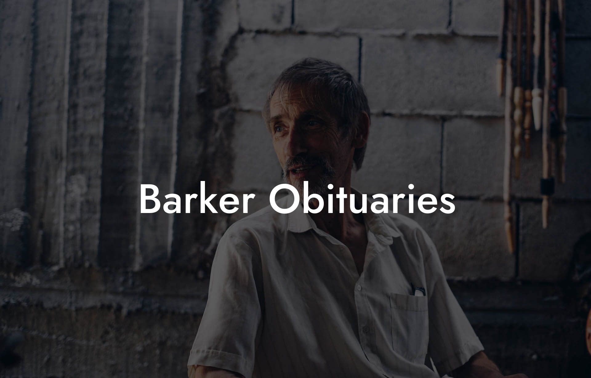 Barker Obituaries