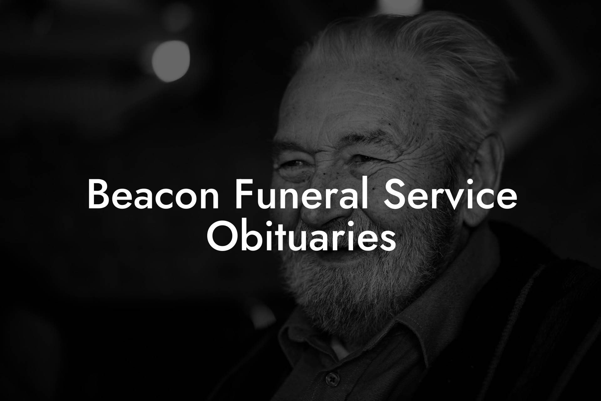 Beacon Funeral Service Obituaries