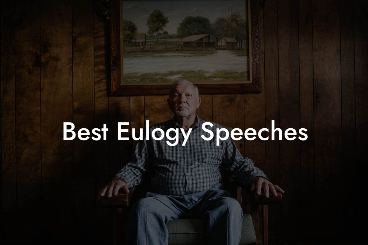 Best Eulogy Speeches