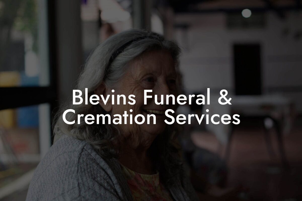 Blevins Funeral & Cremation Services