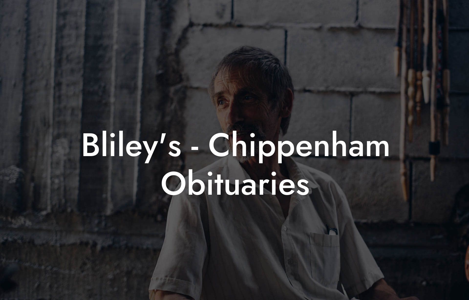Bliley's - Chippenham Obituaries