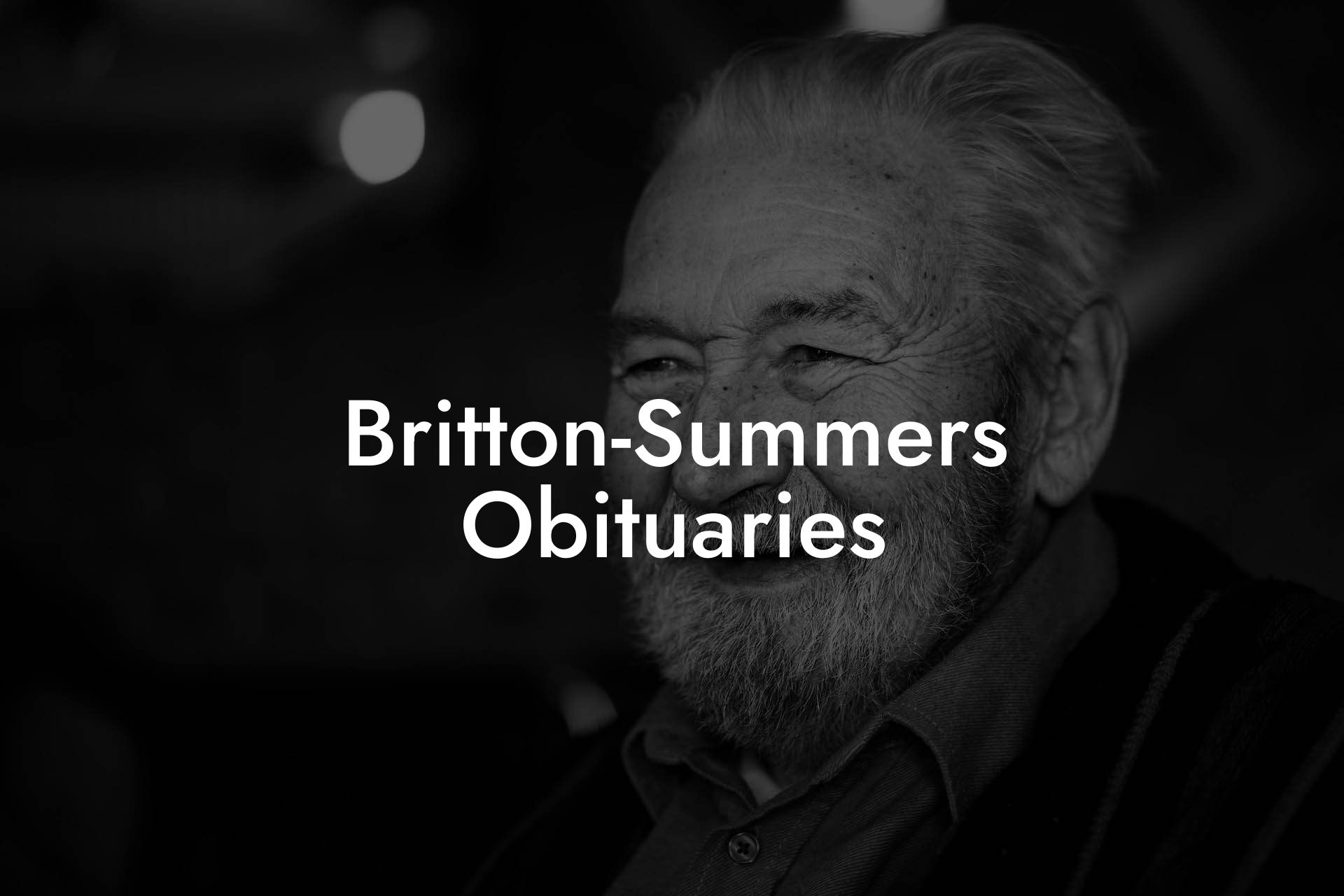 Britton-Summers Obituaries