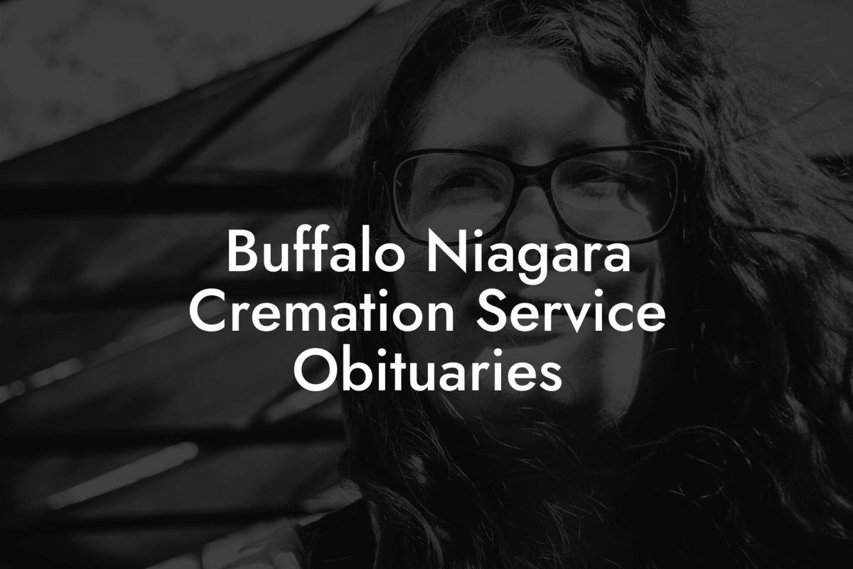 Buffalo Niagara Cremation Service Obituaries