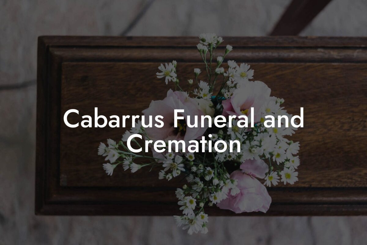 Cabarrus Funeral and Cremation
