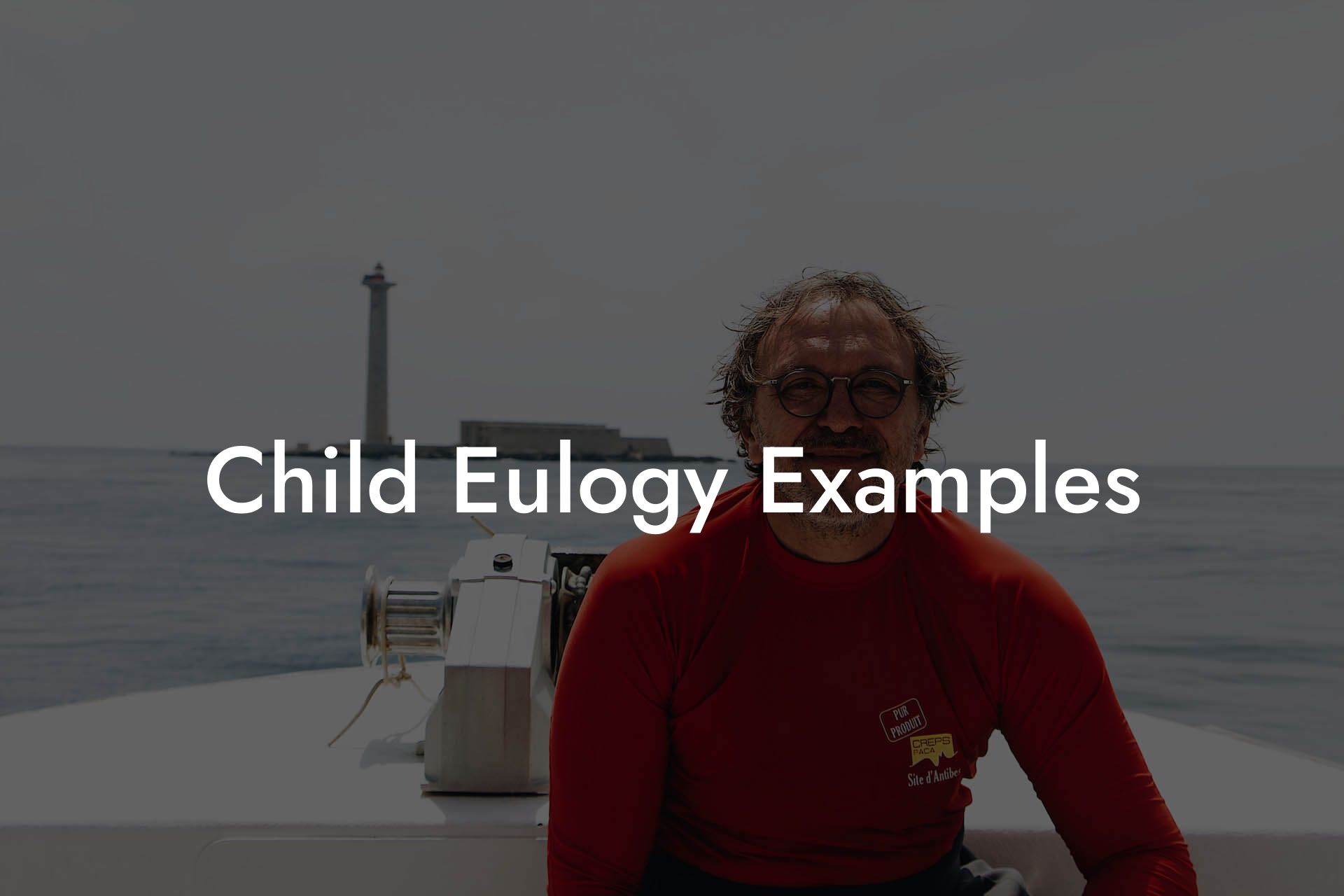 Child Eulogy Examples