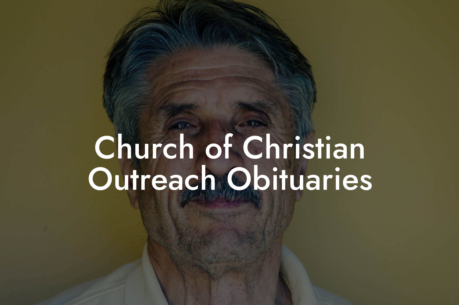Church of Christian Outreach Obituaries