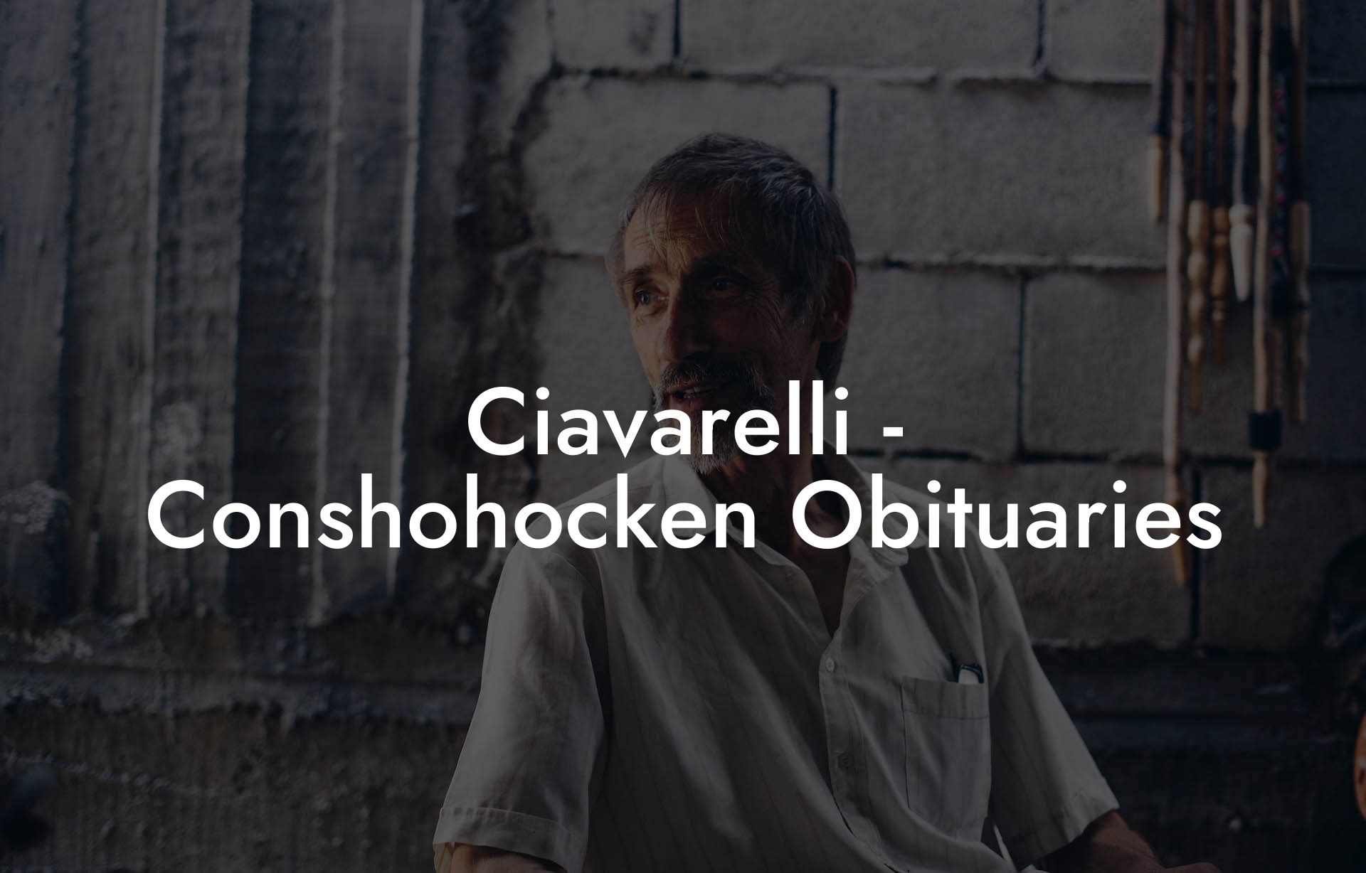 Ciavarelli - Conshohocken Obituaries