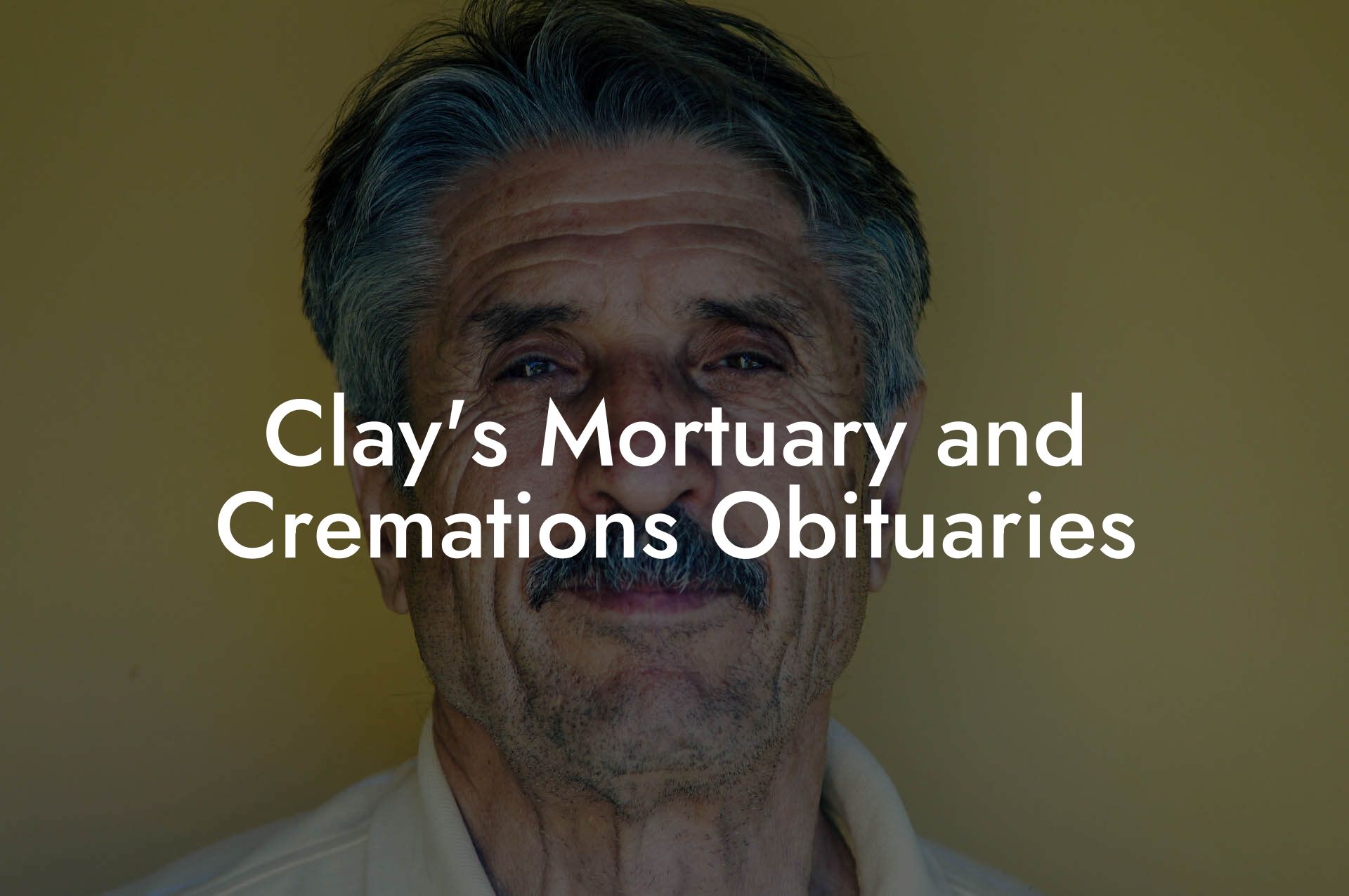 Clay's Mortuary and Cremations Obituaries