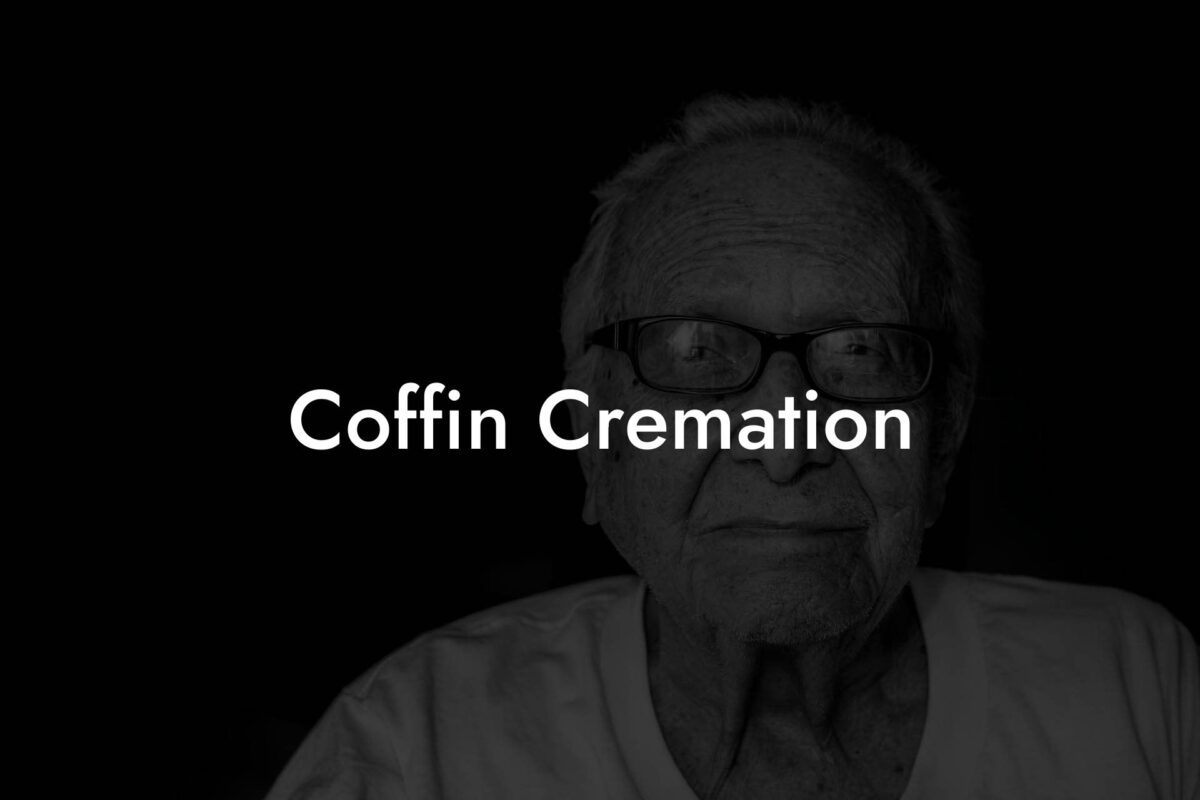 Coffin Cremation