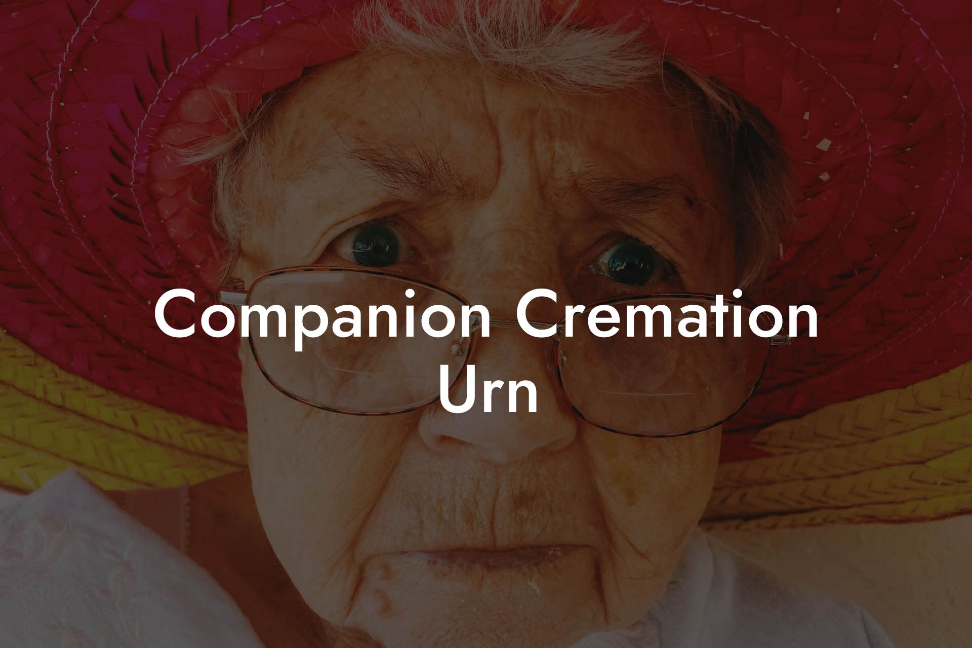 Companion Cremation Urn