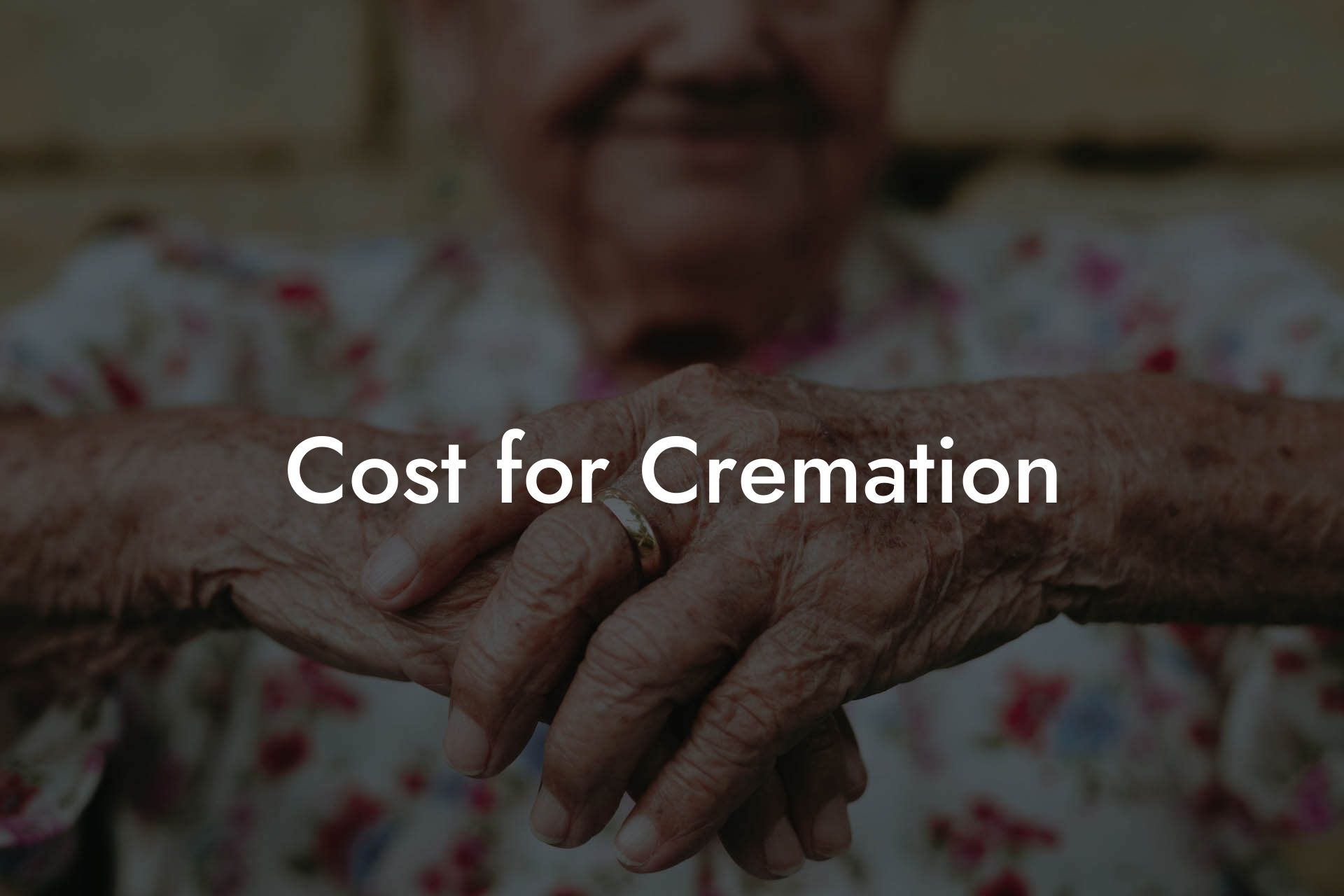 Cost for Cremation