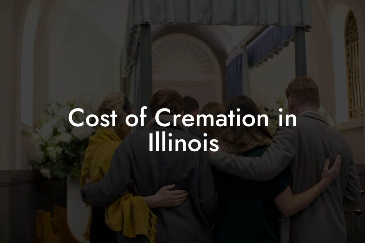 Cost of Cremation in Illinois