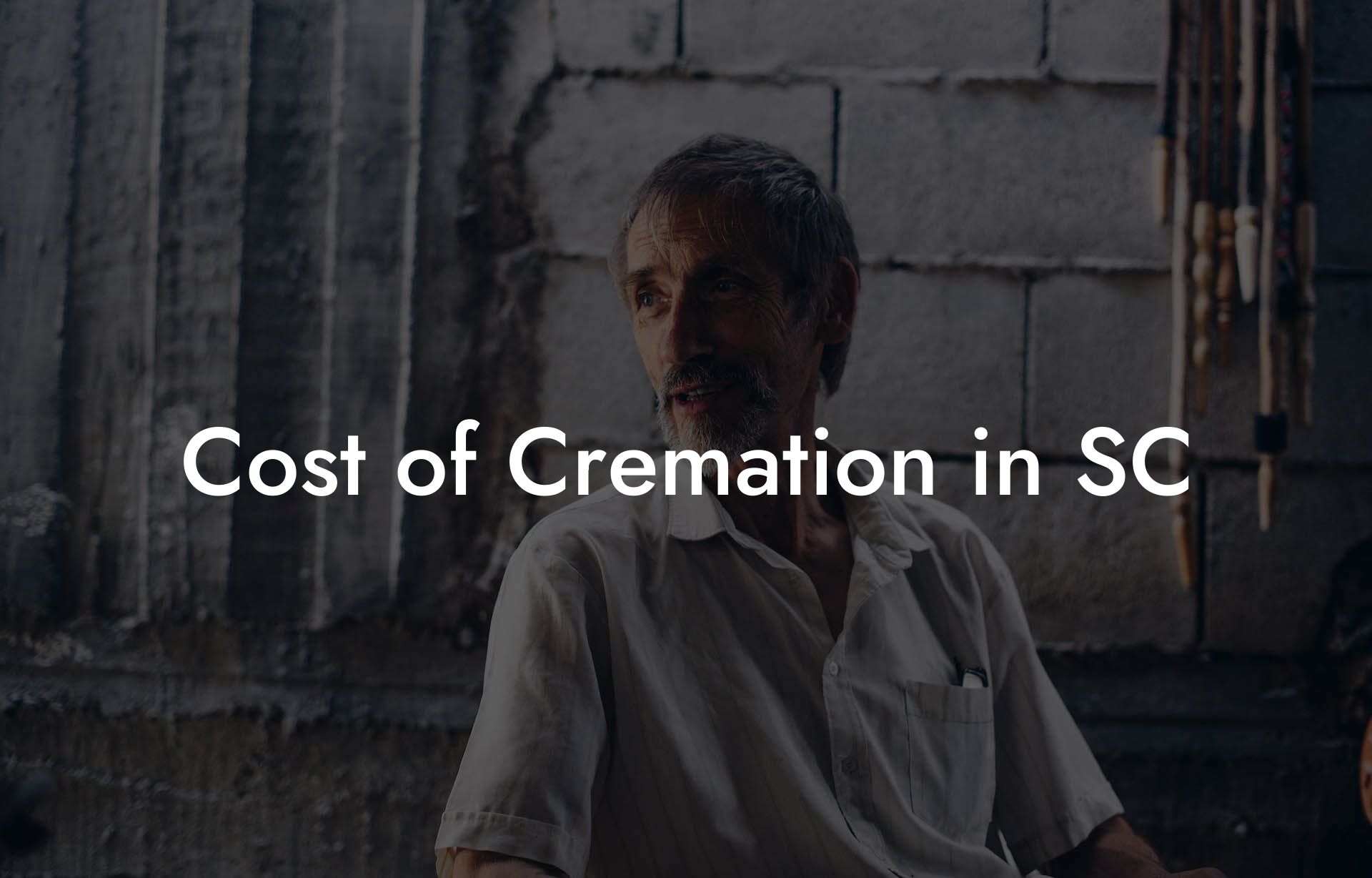 Cost of Cremation in SC