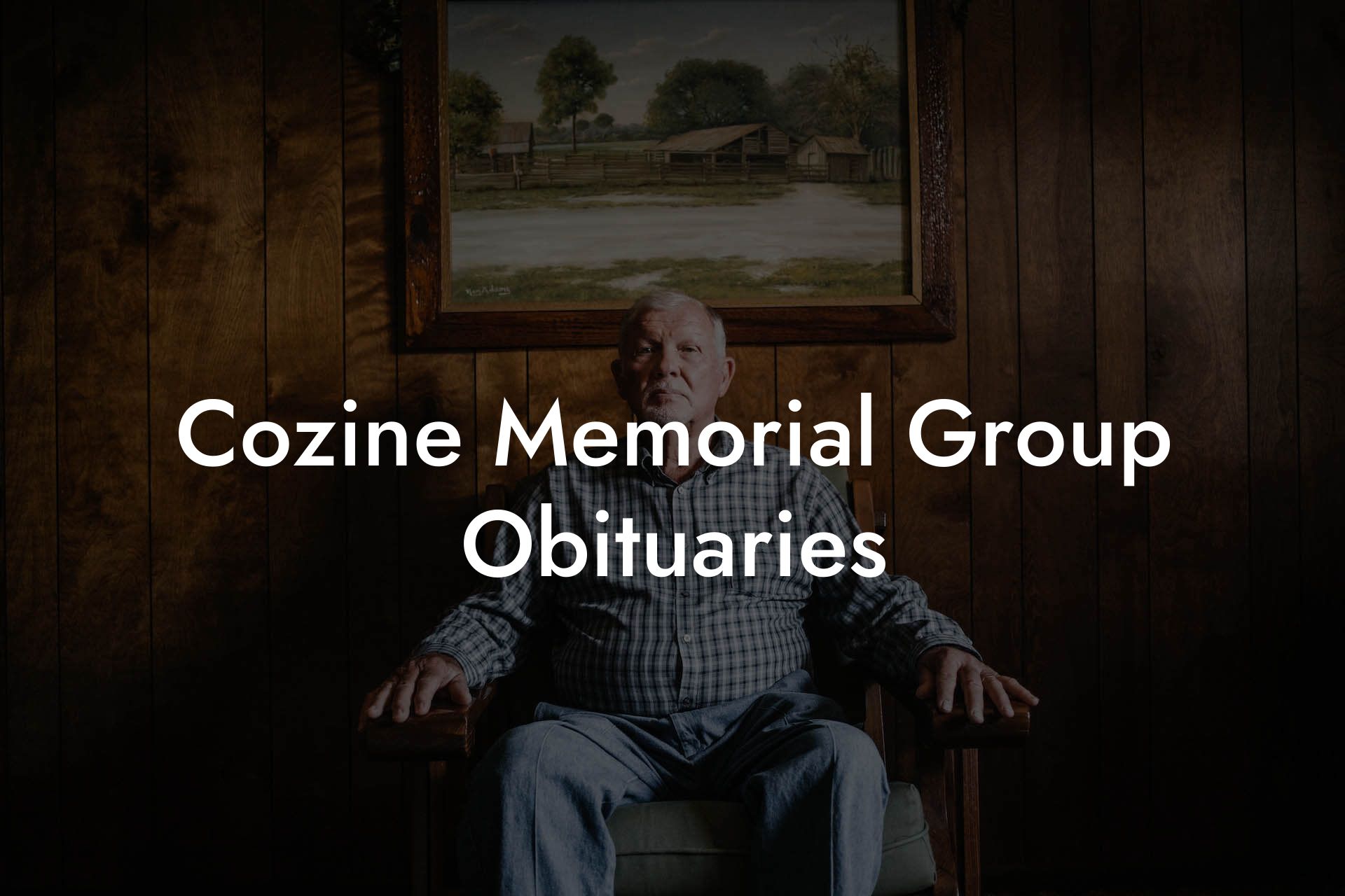Cozine Memorial Group Obituaries