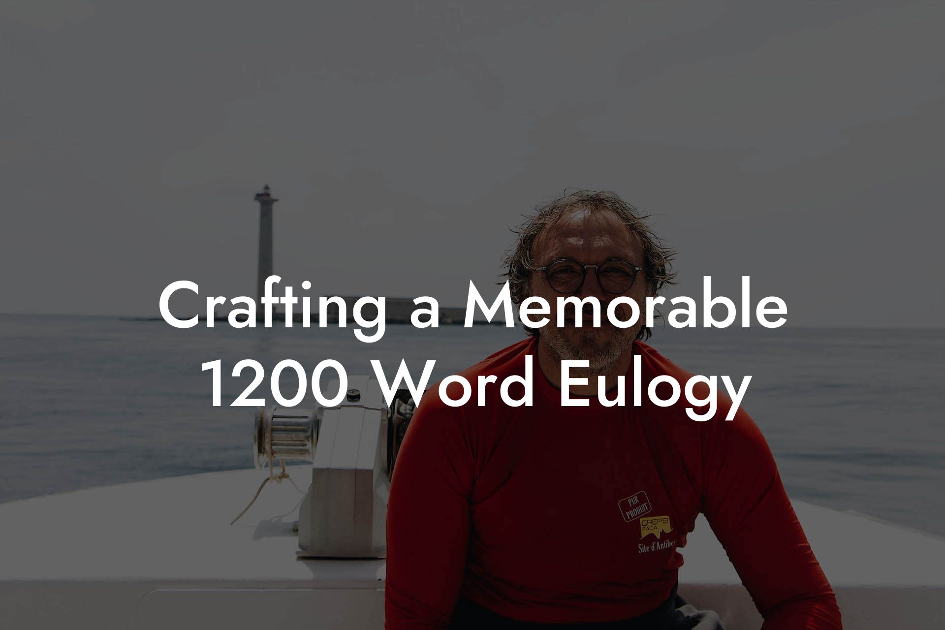 Crafting a Memorable 1200 Word Eulogy