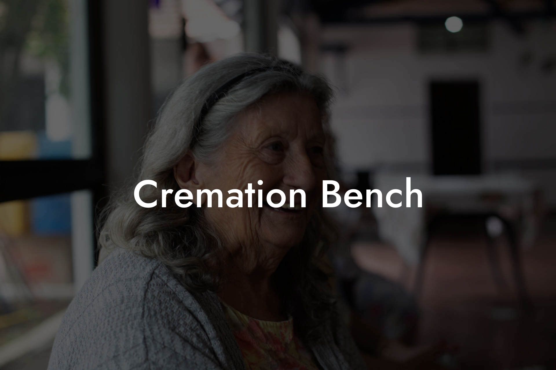 Cremation Bench