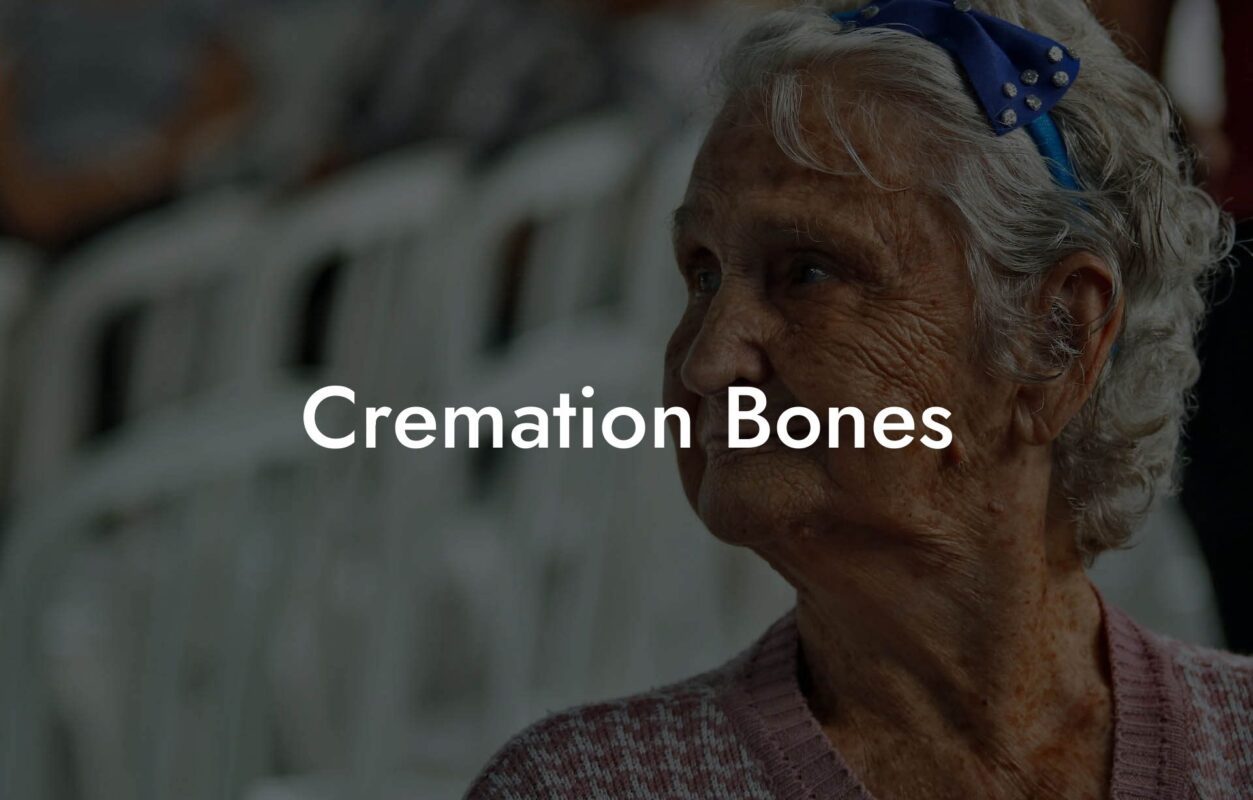 Cremation Bones