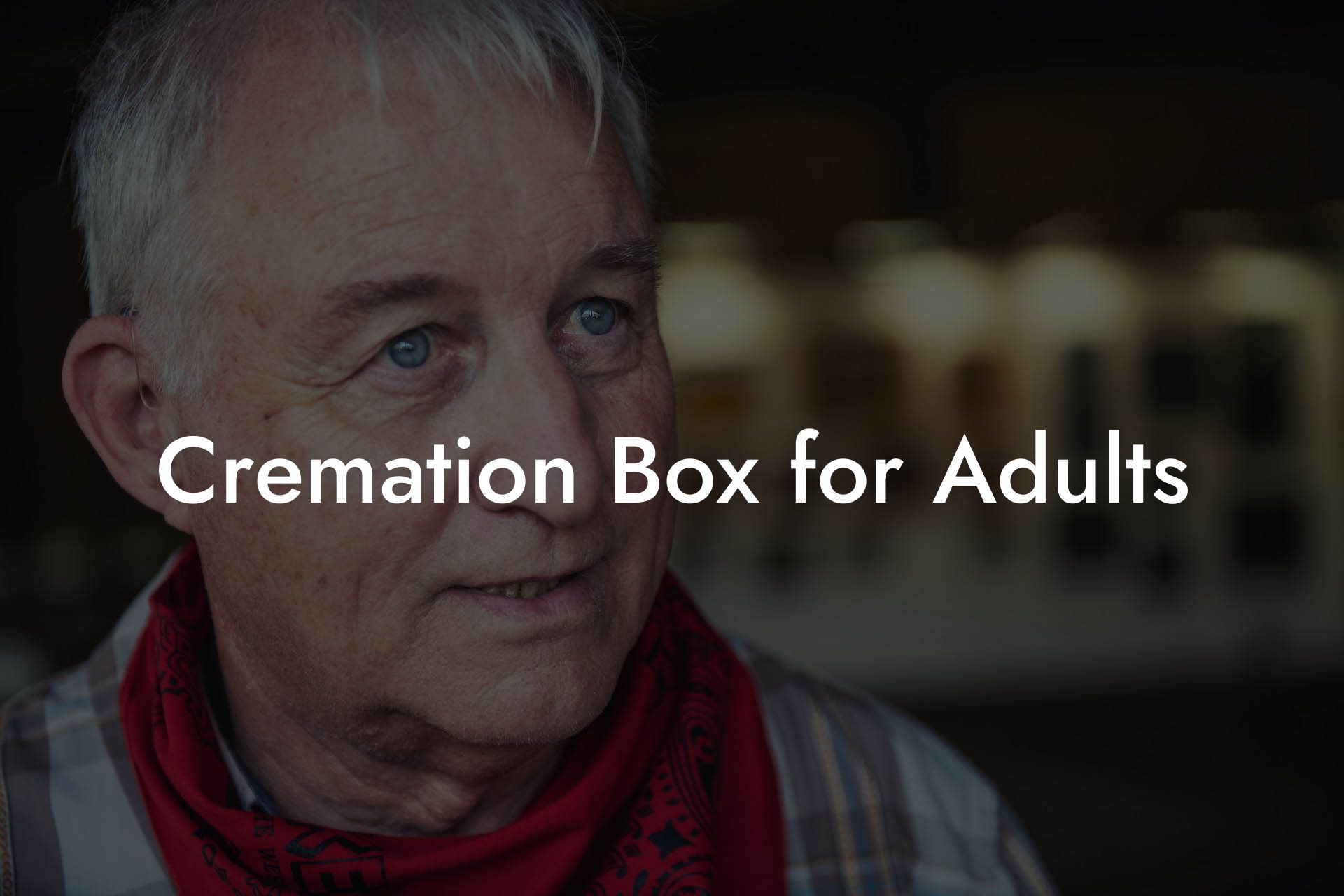 Cremation Box for Adults