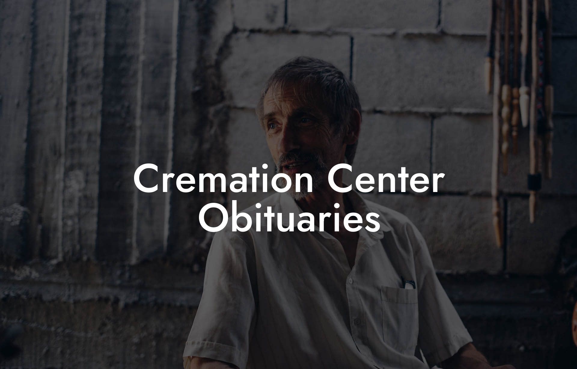 Cremation Center Obituaries