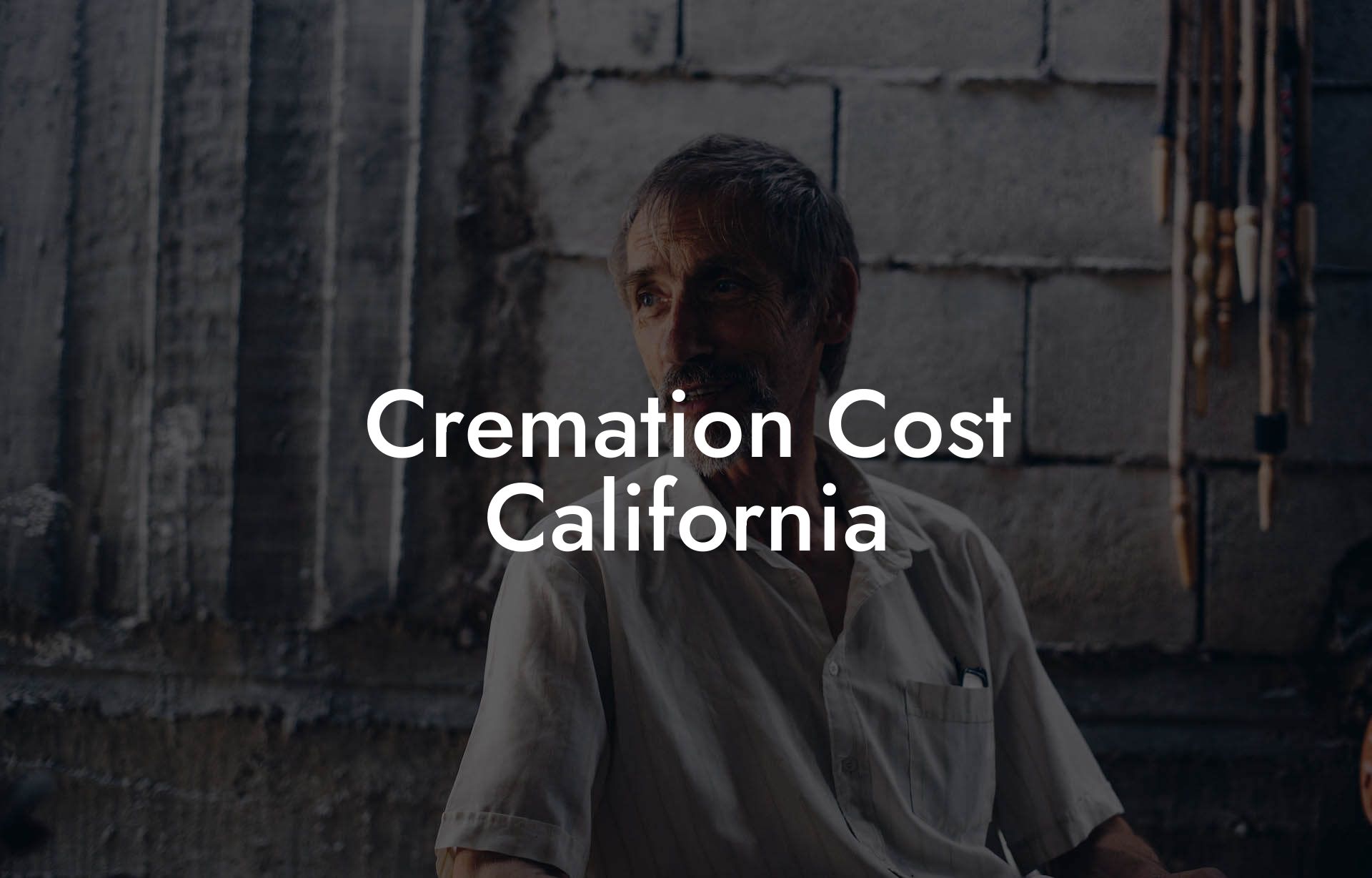 Cremation Cost California