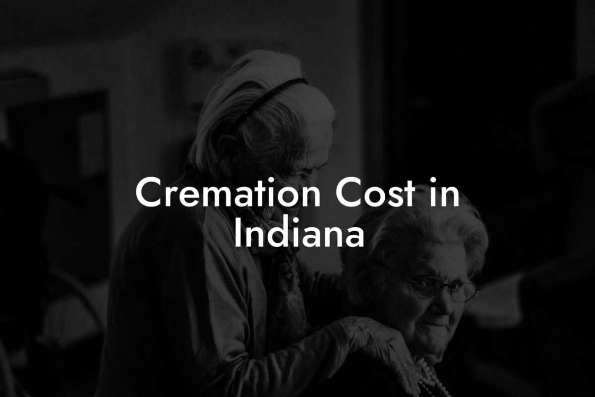 Cremation Cost in Indiana