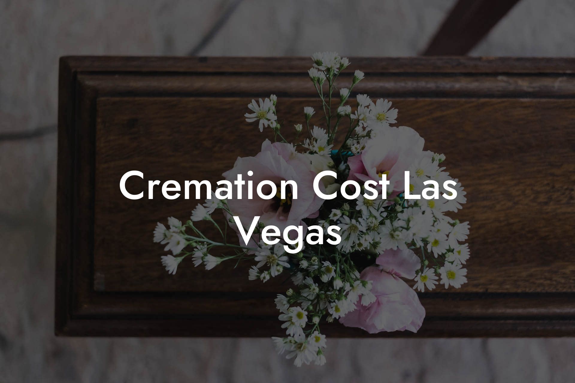 Cremation Cost Las Vegas