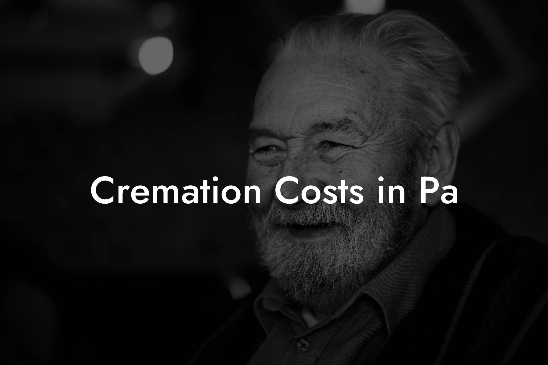 Cremation Costs in Pa