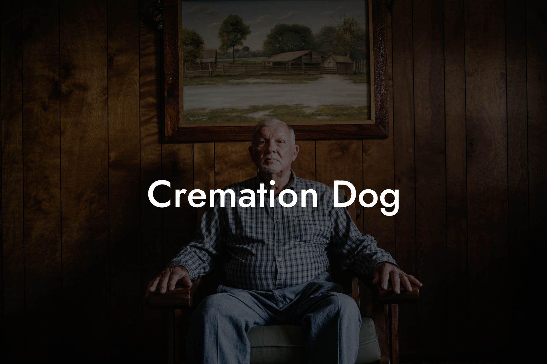 Cremation Dog