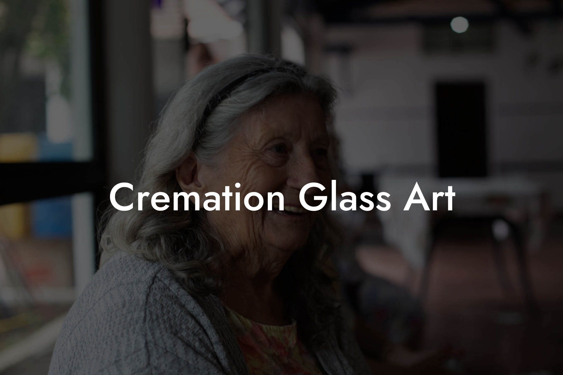 Cremation Glass Art