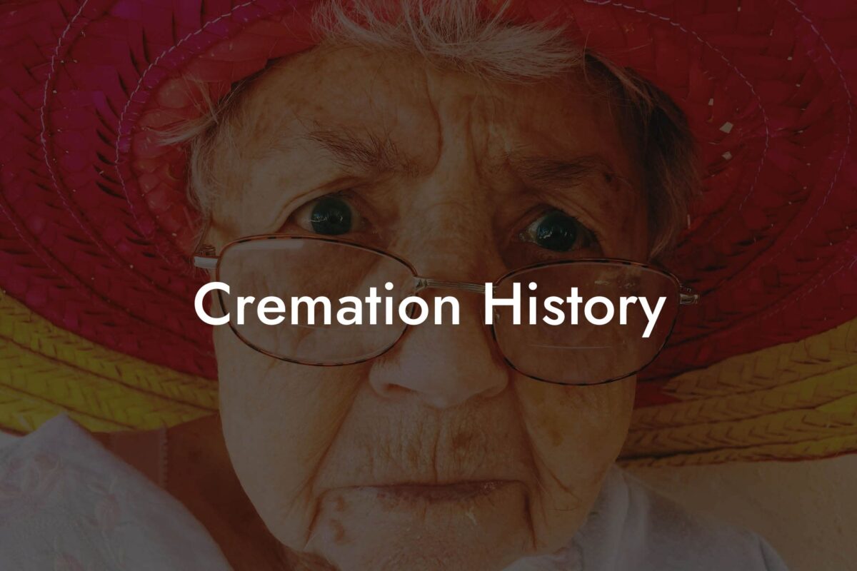 Cremation History