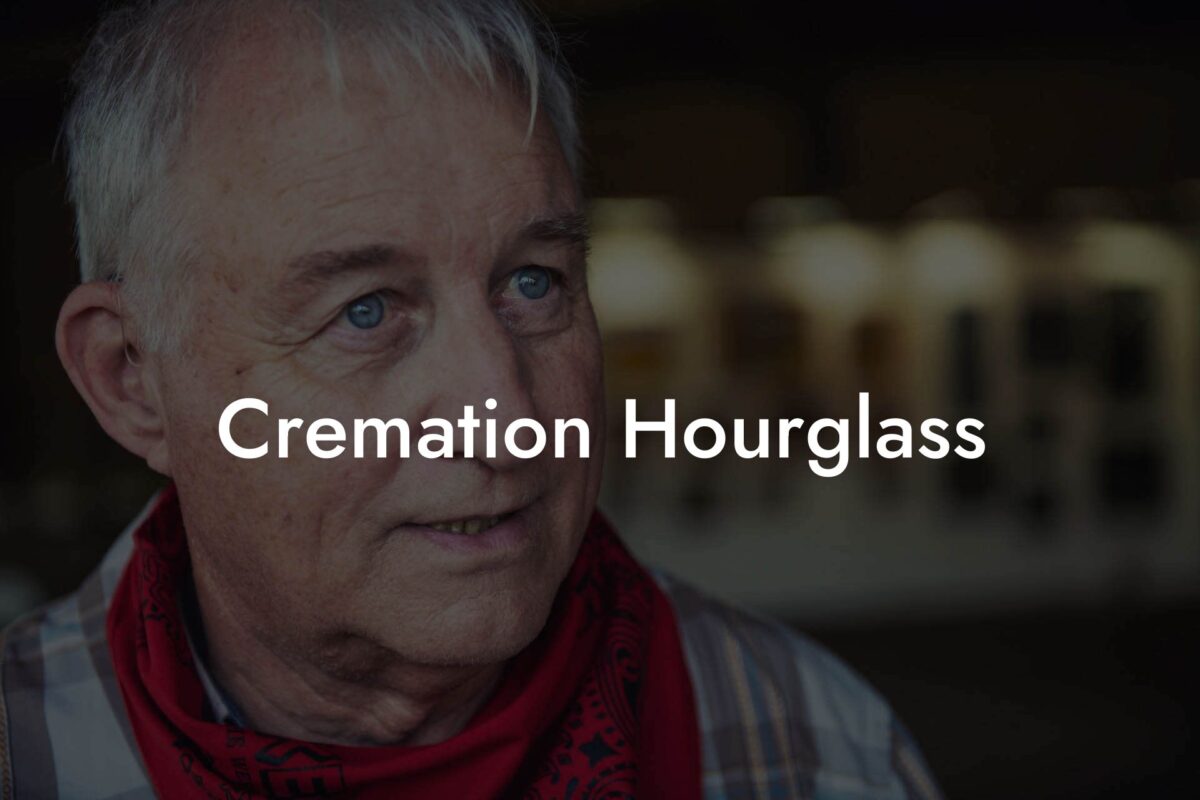 Cremation Hourglass