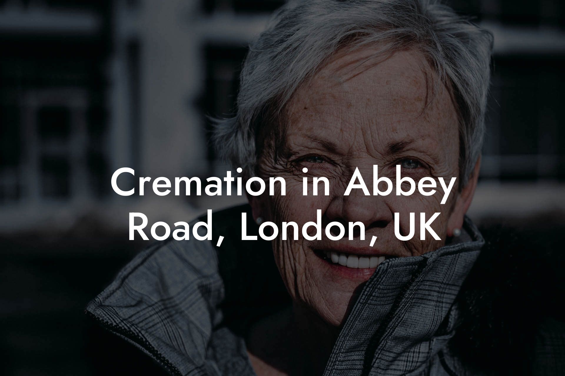 Cremation in Abbey Road, London, UK