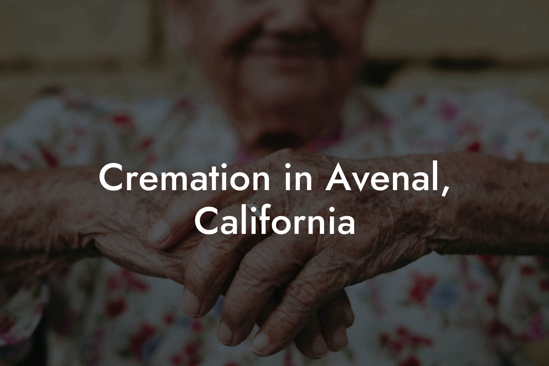 Cremation in Avenal, California