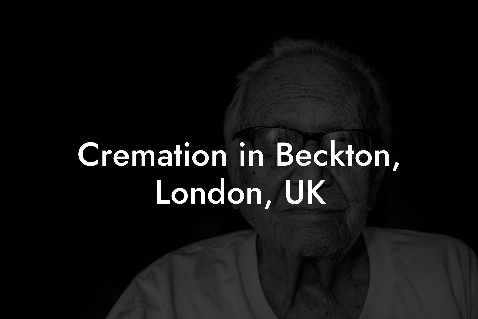 Cremation in Beckton, London, UK