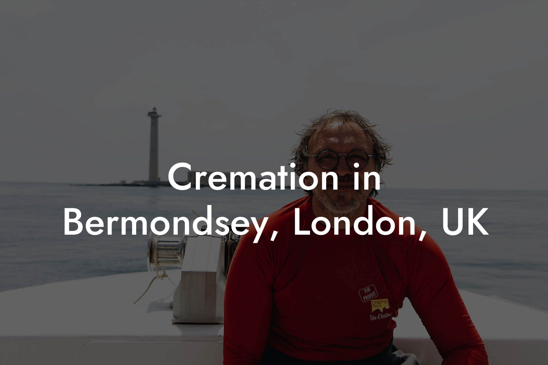Cremation in Bermondsey, London, UK